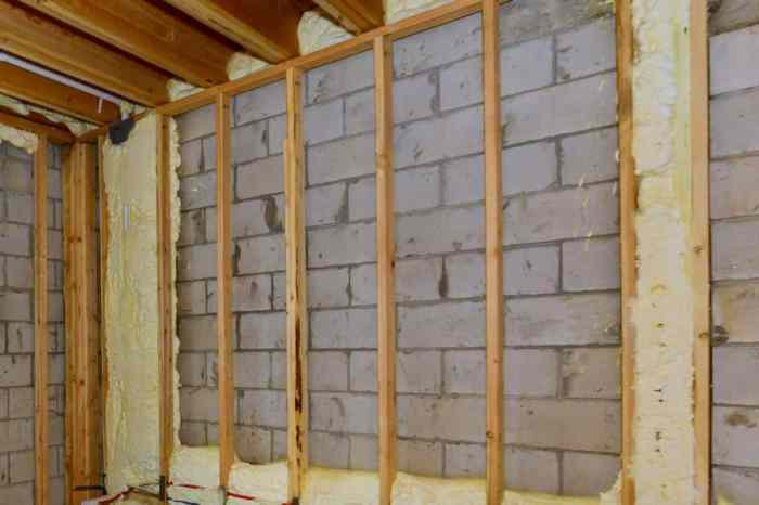 Basement wall walls finishing tips framing finish floor ceiling build stud diy concrete house foundation construction put end flooring apartment