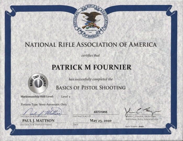 Nra basic pistol shooting course test answers