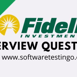 Fidelity software engineer interview questions